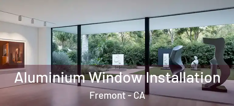  Aluminium Window Installation Fremont - CA