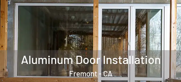  Aluminum Door Installation Fremont - CA