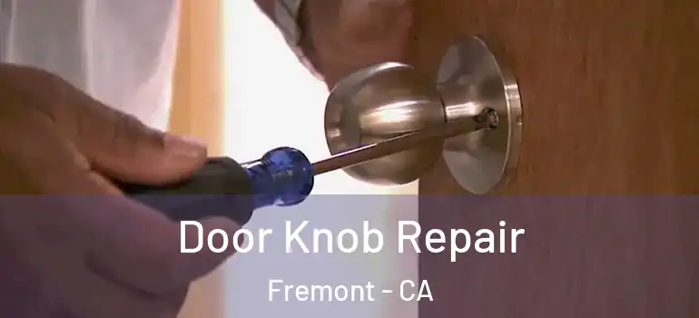  Door Knob Repair Fremont - CA