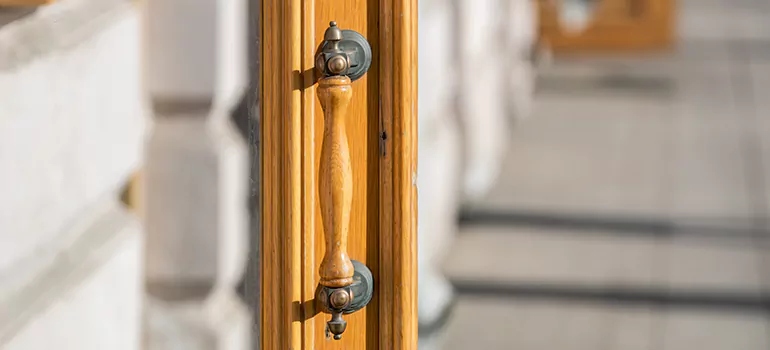 Wooden Pull Bar Installation in Fremont, CA
