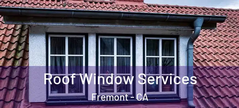 Roof Window Services Fremont - CA