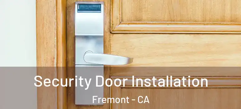  Security Door Installation Fremont - CA