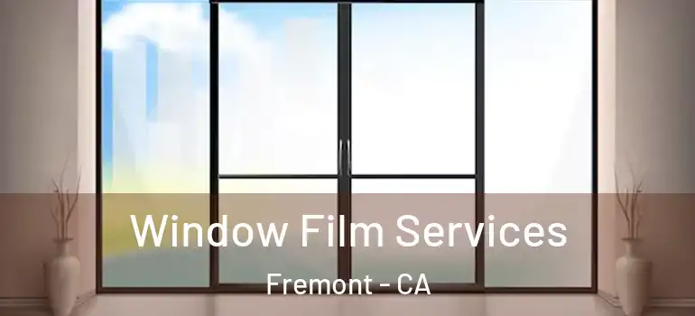  Window Film Services Fremont - CA