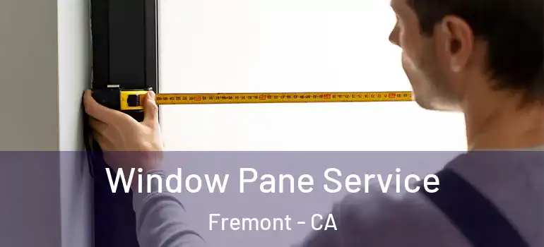 Window Pane Service Fremont - CA